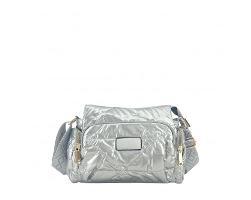 Bolso Bandolera Acolchada Multicompartimento